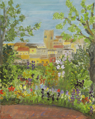 View of Vence by Michele Brunschvig Dariele